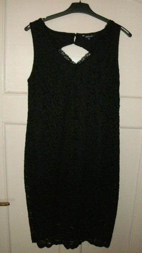 Abendkleid schwarz mit - schwarz,