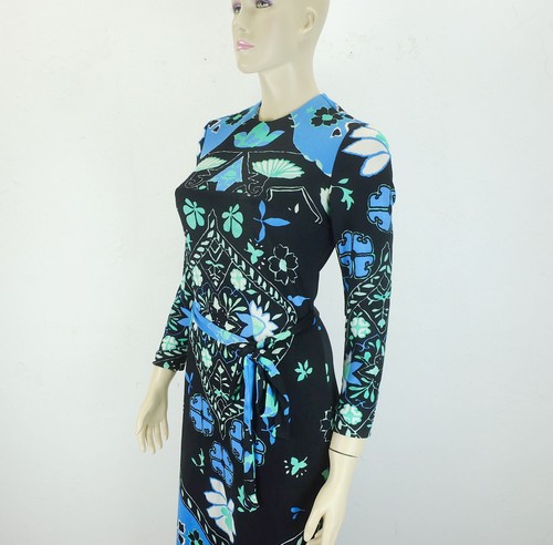 Langes kleid 60er 70er vintage - kleid,