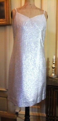 Vintage abendkleid aus - abendkleid, lamé