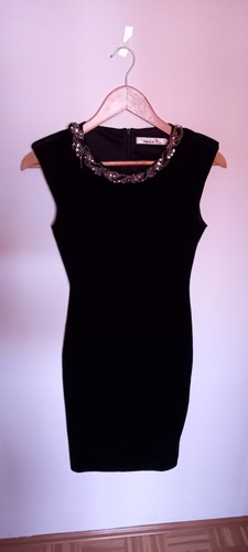 Abendkleid mididress samtkleid - mididress,
