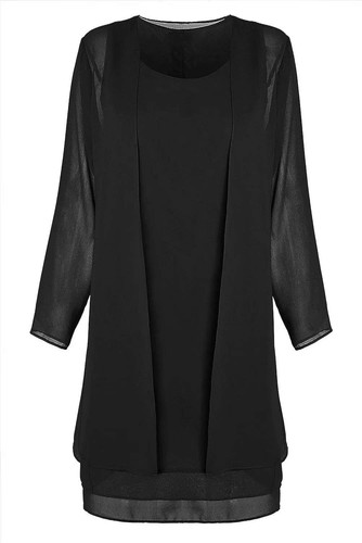 Damen kleid abendkleid chiffon - kleid,