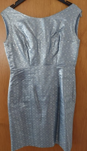 Brokat abend kleid mit - brokat, abend-kleid