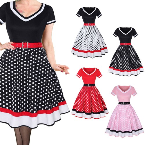Damen 1950 60er vintage - vintage, polka
